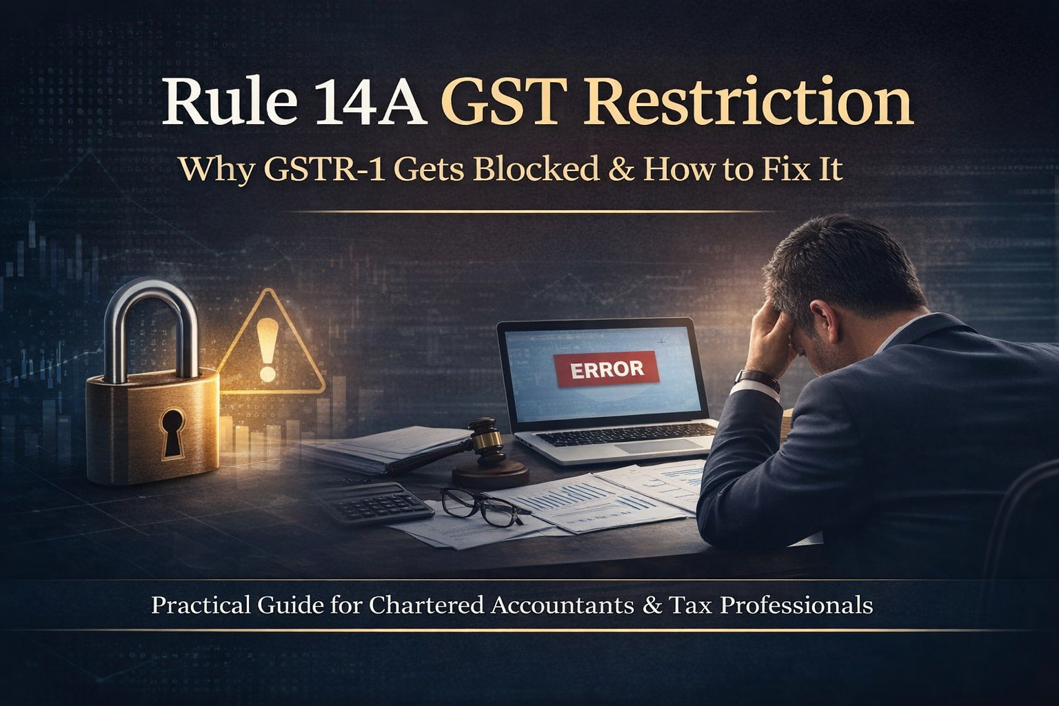 Rule 14A GST Restriction: Legal Framework, Practical Triggers, and How to Remove GSTR-1 Blockage